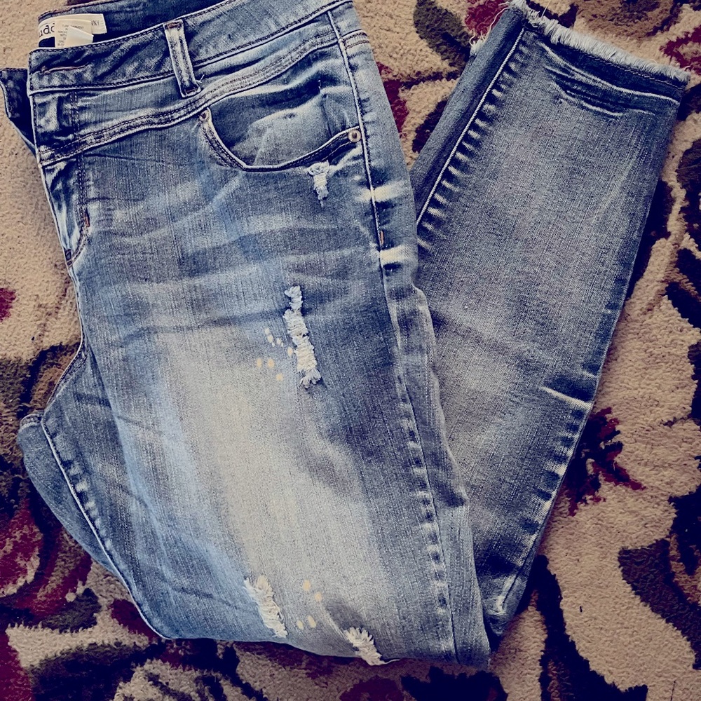 Mudd blue jeans 17 skinny